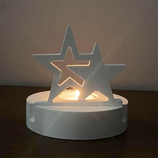 Mallityökalut Silikonimuotit Kynttilänjalka, DIY Silikonimuottiktilän Jalka - 1 kpl, New Idea Silikonimuottikynttilänjalka, Kipsimuottimuotit