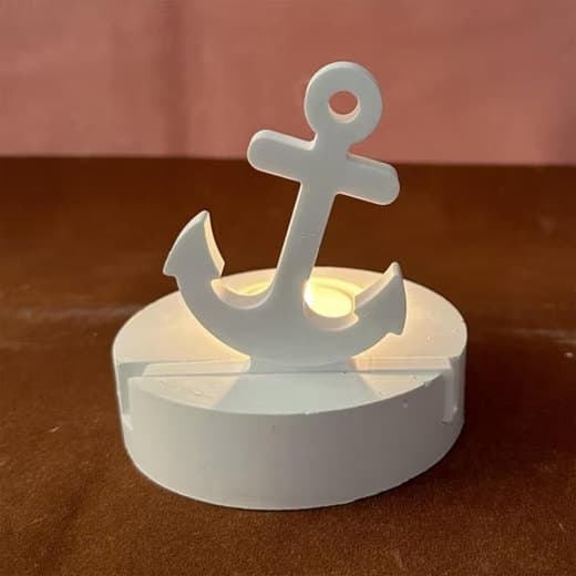 Mallityökalut Silikonimuotit Kynttilänjalka, DIY Silikonimuottiktilän Jalka - 1 kpl, New Idea Silikonimuottikynttilänjalka, Kipsimuottimuotit