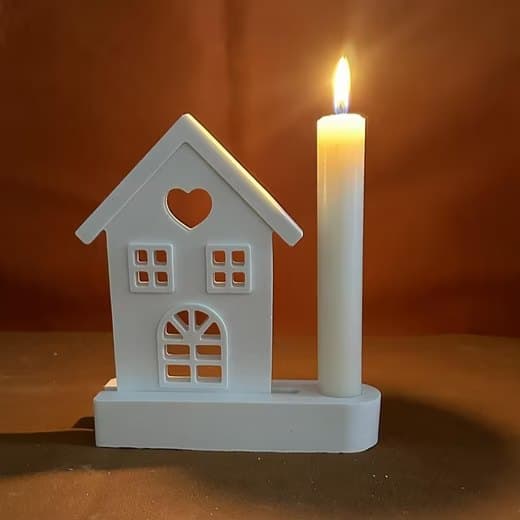 Mallityökalut Silikonimuotit Kynttilänjalka, DIY Silikonimuottiktilän Jalka - 1 kpl, New Idea Silikonimuottikynttilänjalka, Kipsimuottimuotit