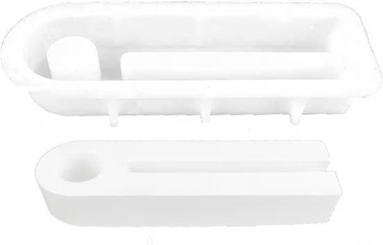 Mallityökalut Silikonimuotit Kynttilänjalka, DIY Silikonimuottiktilän Jalka - 1 kpl, New Idea Silikonimuottikynttilänjalka, Kipsimuottimuotit