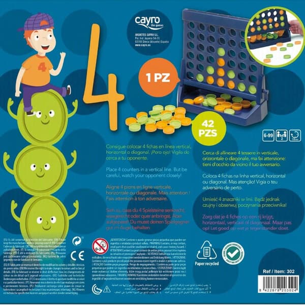 Board game Cayro Multicolour ES