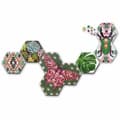 Miniatyrbillede 3 af 3: Mosaic SES Creative Beedz Art - Hex tiles Botánica (FR)