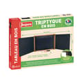 Miniatyrbild 1 av 4: Double-sided Slate Jeujura Wooden Triptych