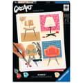 Miniatyrbild 2 av 2: Craft Game Ravensburger CreArt Yellow