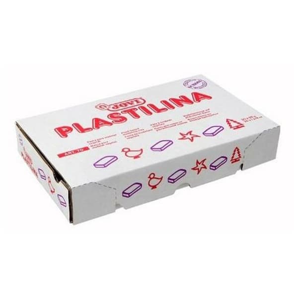 Modelling clay Jovi White 50 g (30 Pieces)