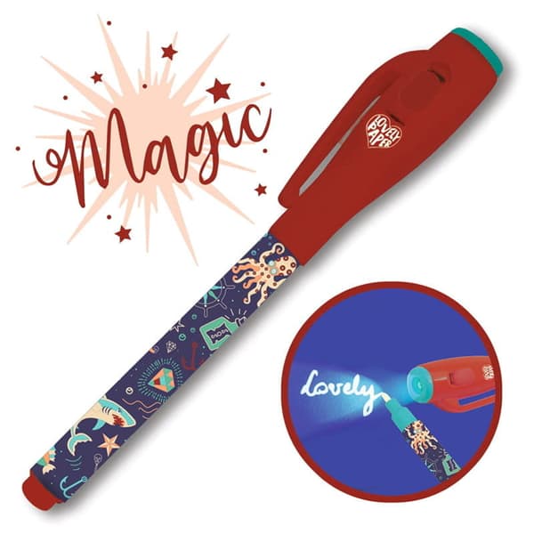Magisk pen Steve rød, Djeco