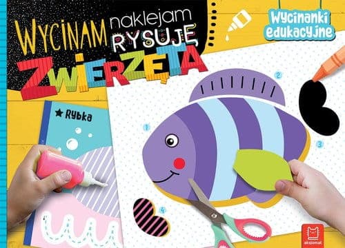 Pedagogiska utklipp - Jag klipper, klistrar, ritar - Djur
