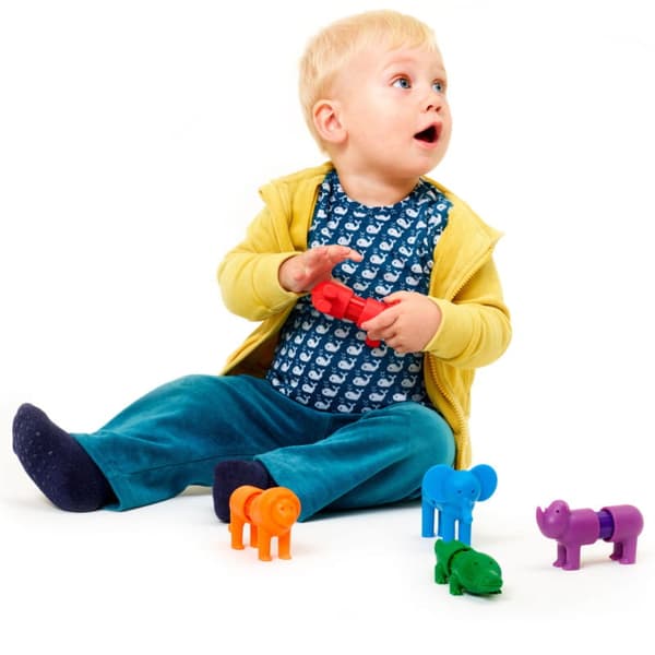 Magnetiska djur - Mina första safaridjur 1+, SmartMax