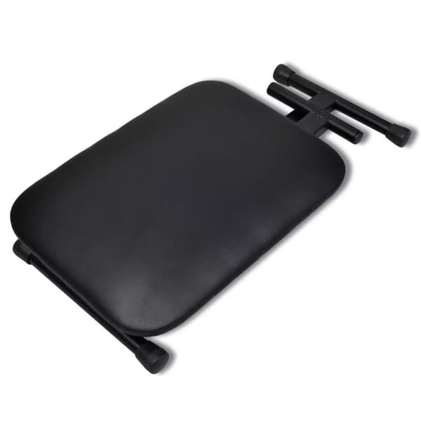 vidaXL justérbar keyboard- & klaverstol sammenfoldelig