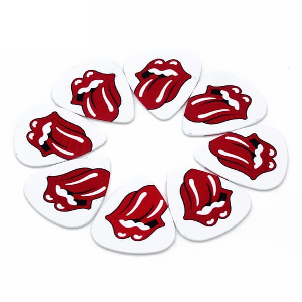Rollingstones Plektrum i 10-pack - Gitarrtillbehör