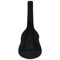 Miniatyrbild 3 av 7: vidaXL Gitarrfodral för 4/4 klassisk gitarr svart 100x37 cm tyg