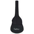 Miniatyrbild 2 av 7: vidaXL Gitarrfodral för 4/4 klassisk gitarr svart 100x37 cm tyg