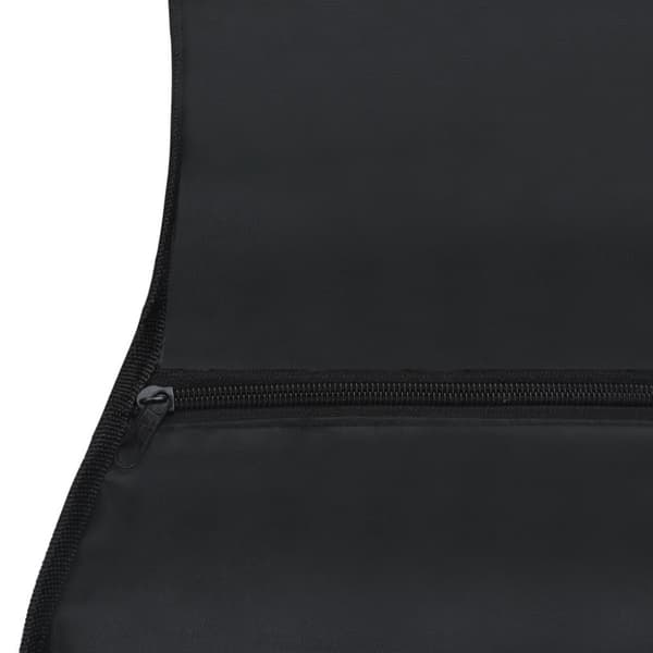 vidaXL Gitarrfodral för 3/4 klassisk gitarr svart 94x35 cm tyg