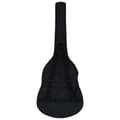 Miniatyrbild 2 av 8: vidaXL Gitarrfodral för 3/4 klassisk gitarr svart 94x35 cm tyg