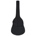 Miniatyrbild 1 av 8: vidaXL Gitarrfodral för 3/4 klassisk gitarr svart 94x35 cm tyg