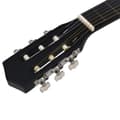 Miniatyrbild 4 av 7: vidaXL Gitarr för nybörjare och barn klassisk svart 1/2 34
