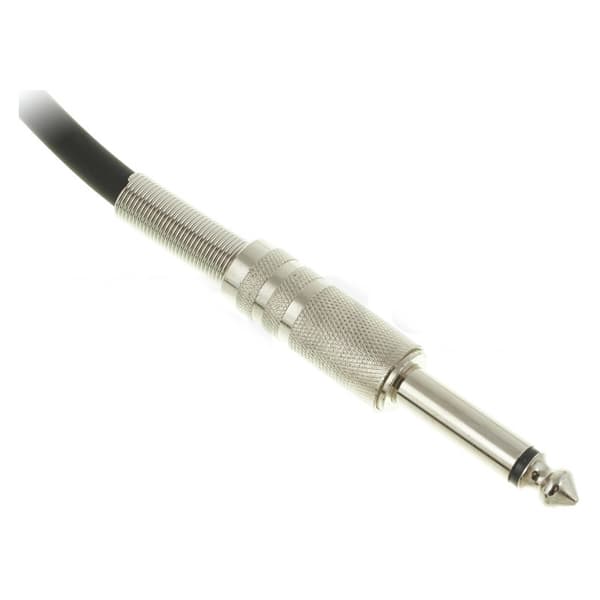 Gitarrsladd Instrumentkabel 3m Gitarr- Elgitarr- Förstärkar- Ljud