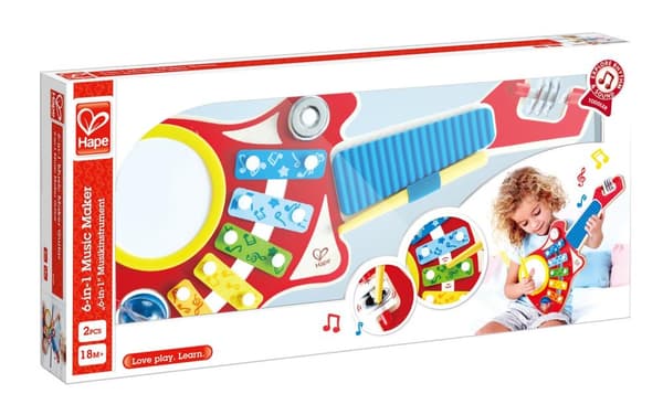 Hape 6-in-1 Musikinstrument