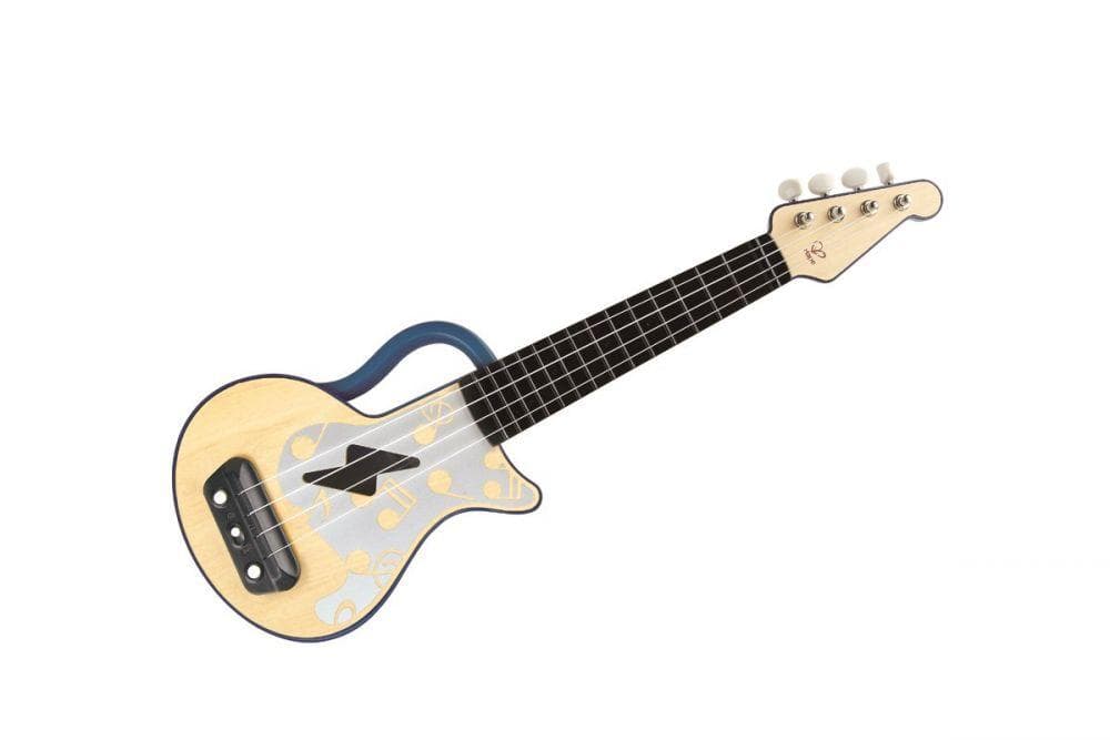 Hape Elektrisk Ukulele Learn With Lights Blå