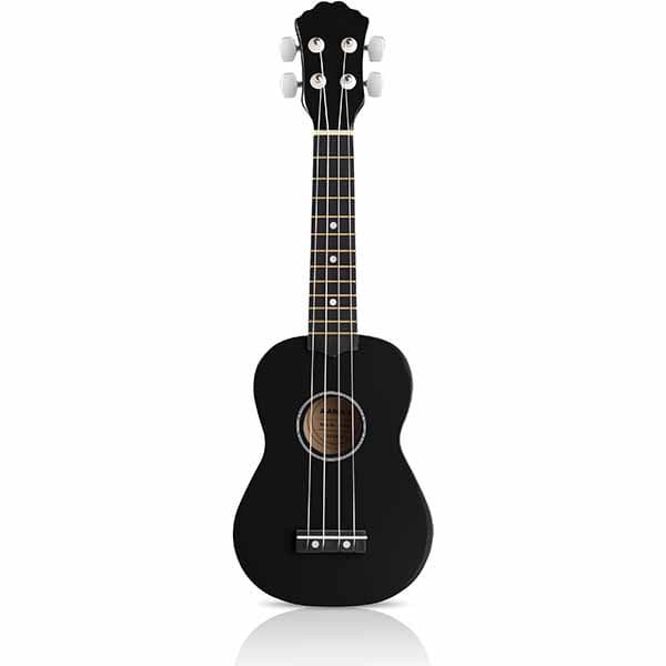 Maika'i U150 sopraano ukulele, musta