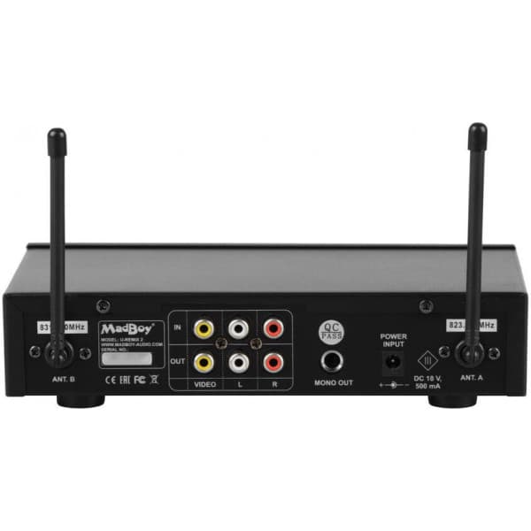 MadBoy U-Remix 2 Bluetooth-trådløse karaokemikrofonpar med mixeren