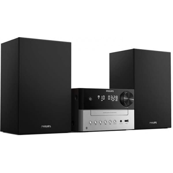 Philips TAM3205/12 -mikrojärjestelmä, hopea musta, Hopea Philips TAM3205/12 -mikrojärjestelmä, hopea musta, Hopea