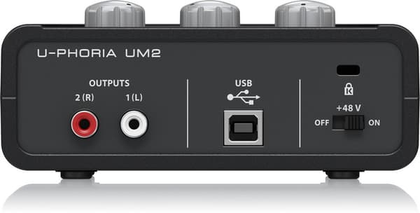 BEHRINGER U-Phoria UM2 ljudkort för USB