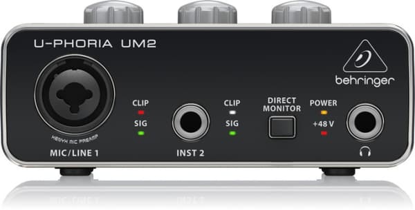 BEHRINGER U-Phoria UM2 ljudkort för USB