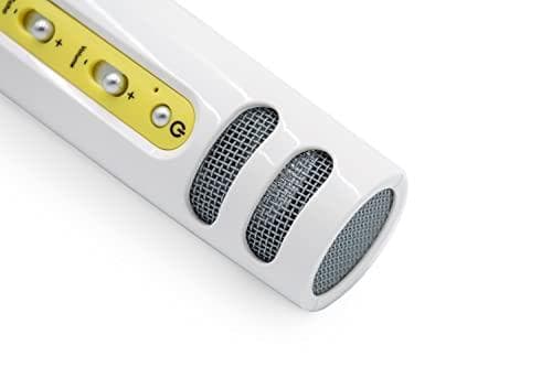 Technaxx 4974 - Karaokemikrofoni - Langaton - Valkoinen - Ladattava - Integroitu akku - Lithium-Ion (Li-Ion) (4974)