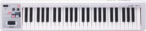 Roland A-49 49 keys USB White MIDI keyboard