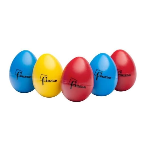 Ljudägg - Maracas - Röd - Musikinstrument - Sålda i 2-pack - Barn