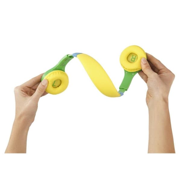 Hama Kids Guard On-Ear Børnehovedtelefoner Grøn/Gul