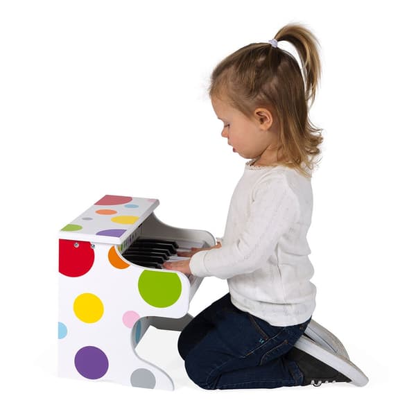 Janod Confetti My First Electronic Piano Monivärinen 3-8 Years