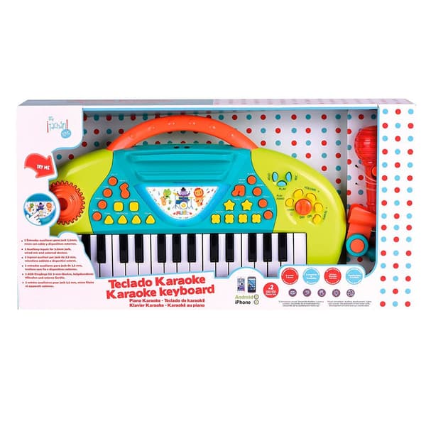 Tachan Näppäimistö. Jossa Karaoke Ja äänitys Piano Monivärinen 2-5 Years
