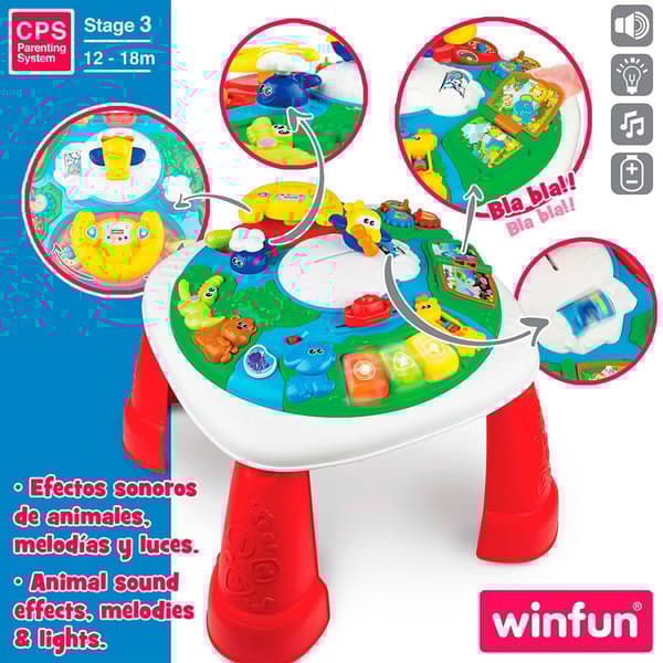 Winfun Toimintakeskus Globetrotter Monivärinen 12-18 Months