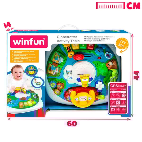 Winfun Toimintakeskus Globetrotter Monivärinen 12-18 Months