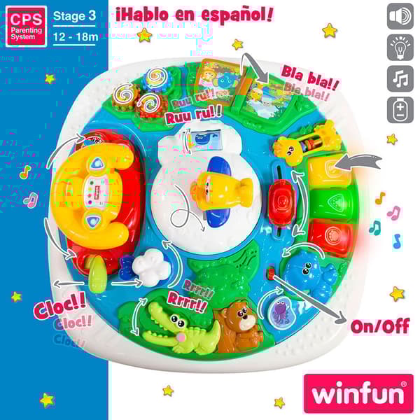 Winfun Toimintakeskus Globetrotter Monivärinen 12-18 Months