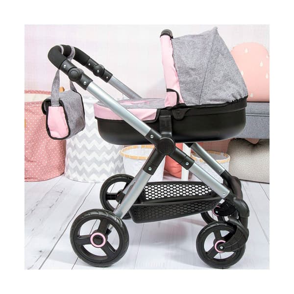 Reig Musicales Bildockor Stule Pram 86x79x42 Cm Rosa
