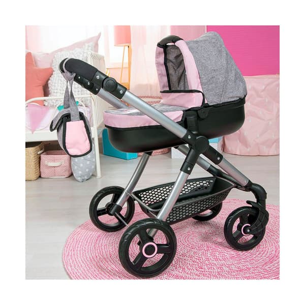 Reig Musicales Bildockor Stule Pram 86x79x42 Cm Rosa