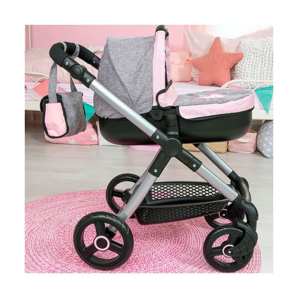 Reig Musicales Bildockor Stule Pram 86x79x42 Cm Rosa
