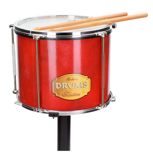 Reig Musicales Golden Drums 83x82x55555 Cm Batteri Rød