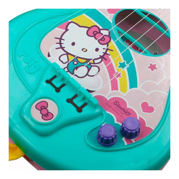 Reig Musicales Gitarr Och UppsÄttning Micro Hello Kitty Flerfärgad