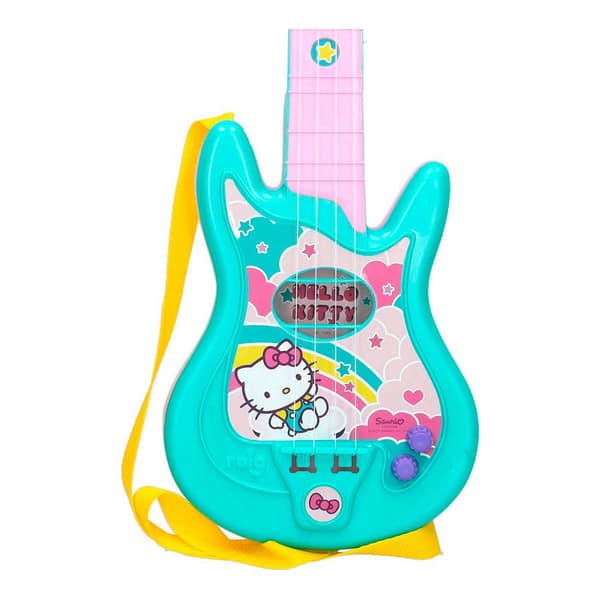 Reig Musicales Gitarr Och UppsÄttning Micro Hello Kitty Flerfärgad