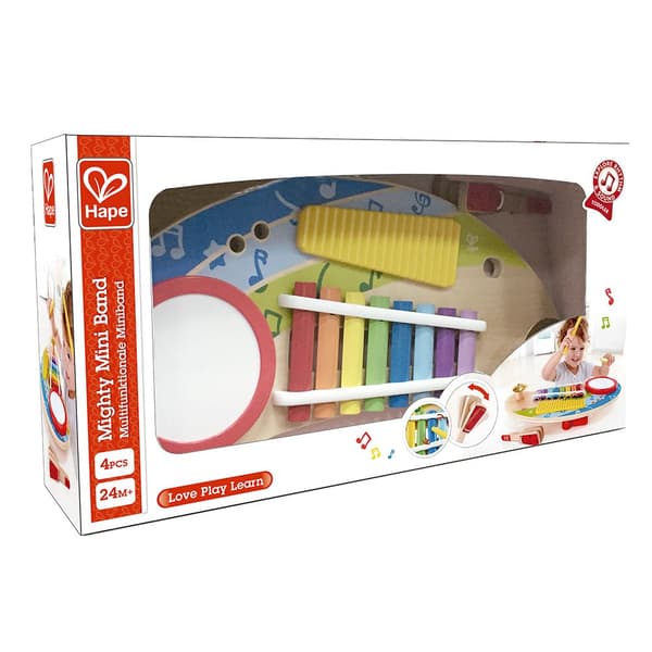 Hape Five In One Music Station Gylden