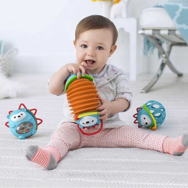 Skip Hop Utforska Och Mer Hedgehog Accordion Orange