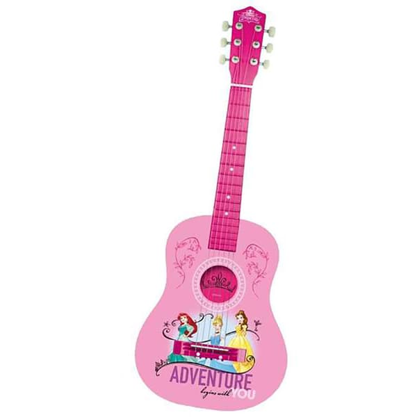 Reig Musicales Princess Wood Guitar Disney 75 Cm Rosa