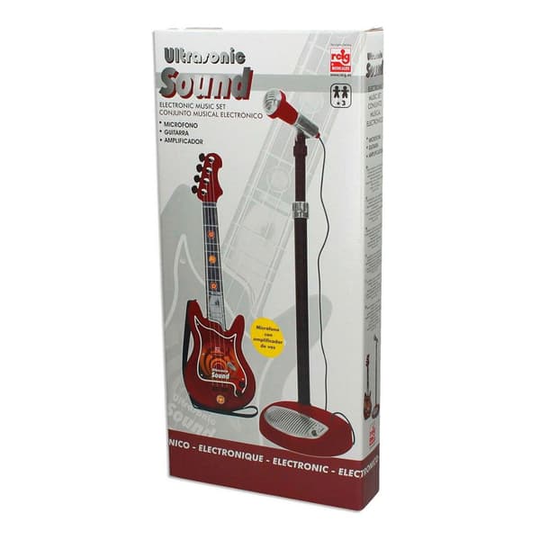 Reig Musicales Kitara Ja Micro Metallic Peq Ultrasonic Punainen