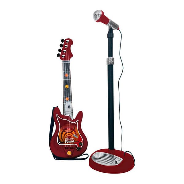 Reig Musicales Kitara Ja Micro Metallic Peq Ultrasonic Punainen