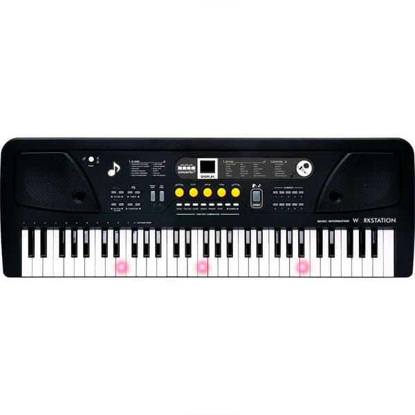 Reig Musicales Urut 61 Audio Kanssa Mikrofoni Hauta Ja Audio Kaapeli-ja Opettajatoiminto Hopeinen