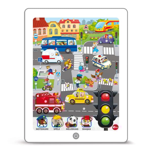 bo. Educational tablet "Traffic" (In Latvian lang.)